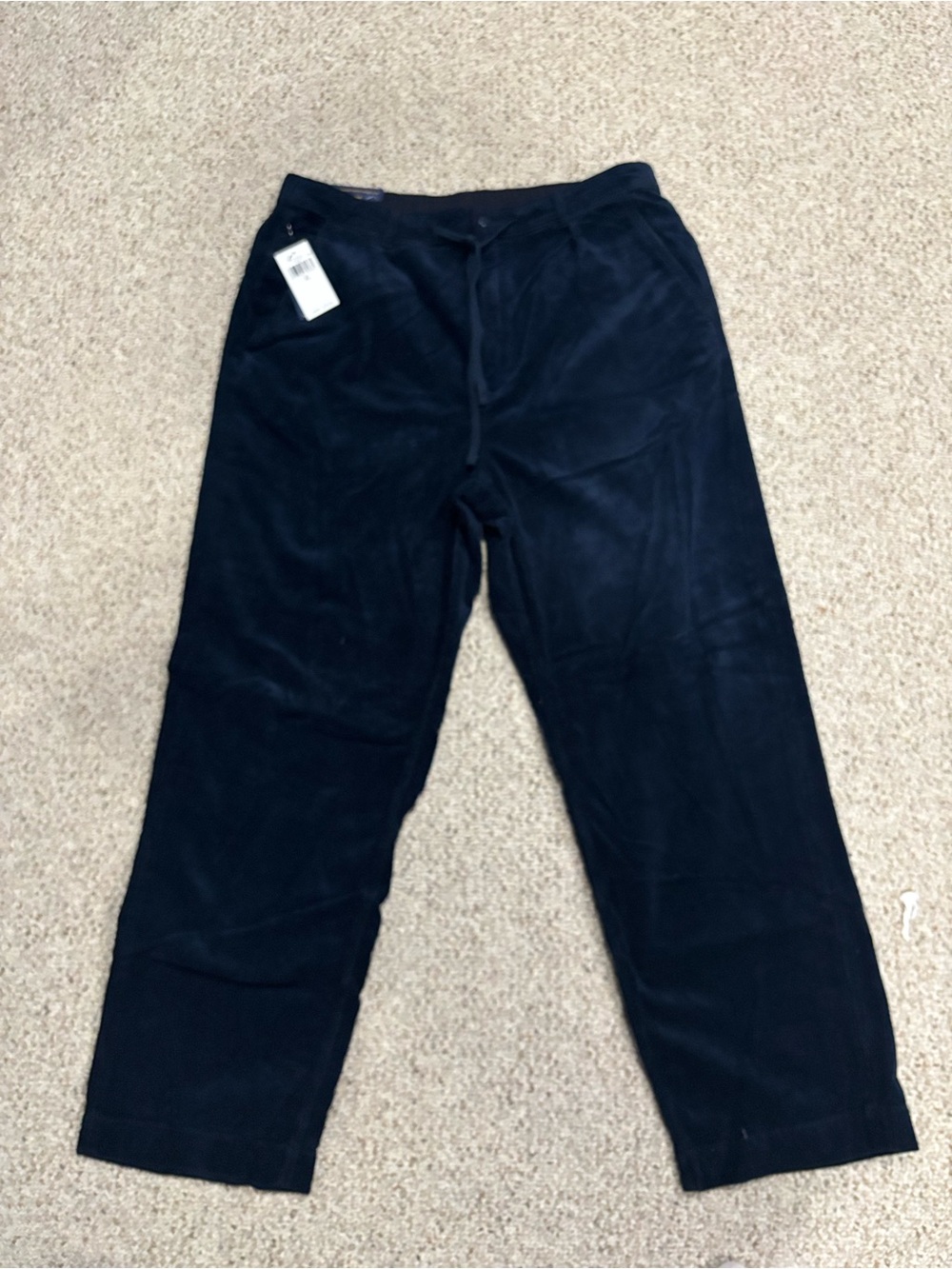 Polo Ralph Lauren Prepster Corduroy Relaxed Fit Pants - Blue - Size XL - NWT